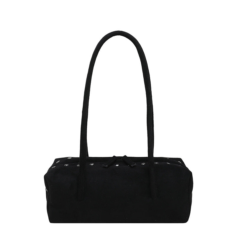 Elegant Suede Handbag