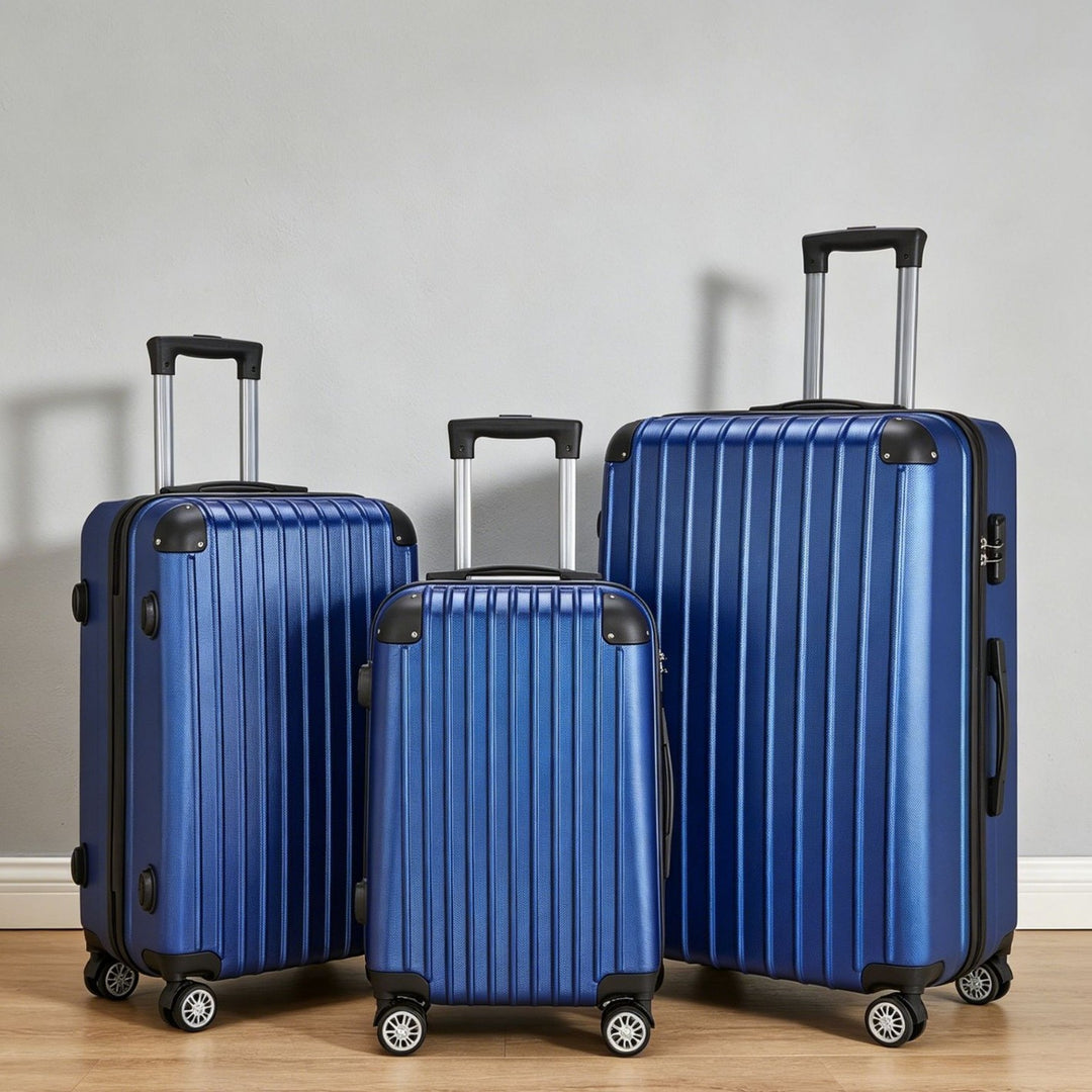 Unisex Durable Hard Shell Rolling Suitcase Kalsten