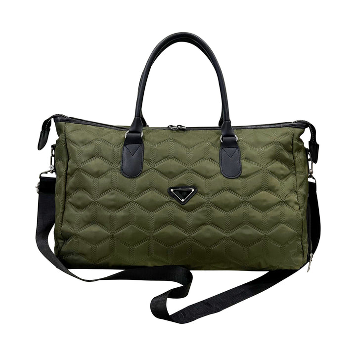 Stylish Quilted Travel Duffle Bag