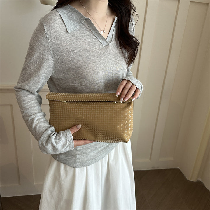 Elegant Textured Clutch Purse