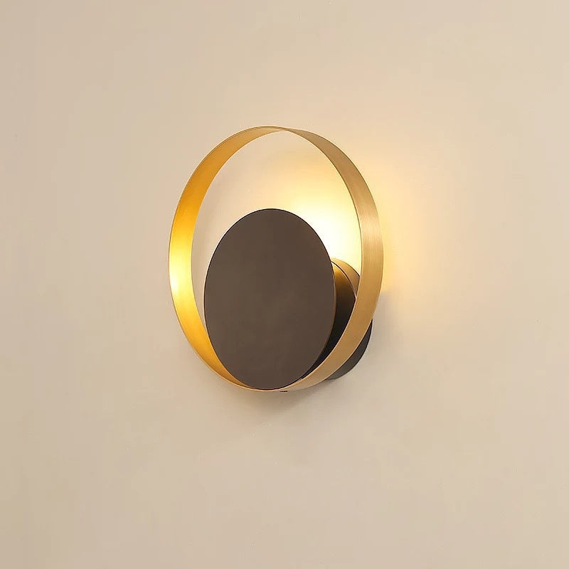Modern Dual-Circle Wall Sconce