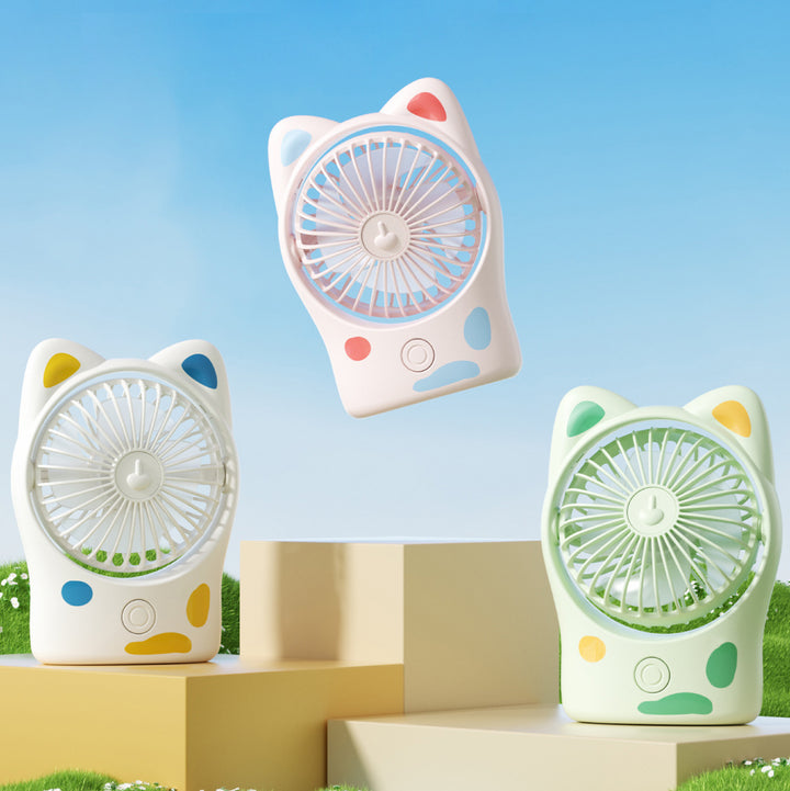 Women Portable Mini Cooling Fan with Cat Ears Kalsten