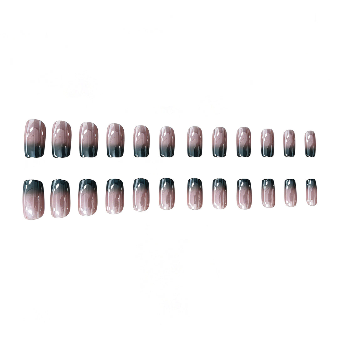 Premium Glossy Ombre Nail Extensions Kalsten