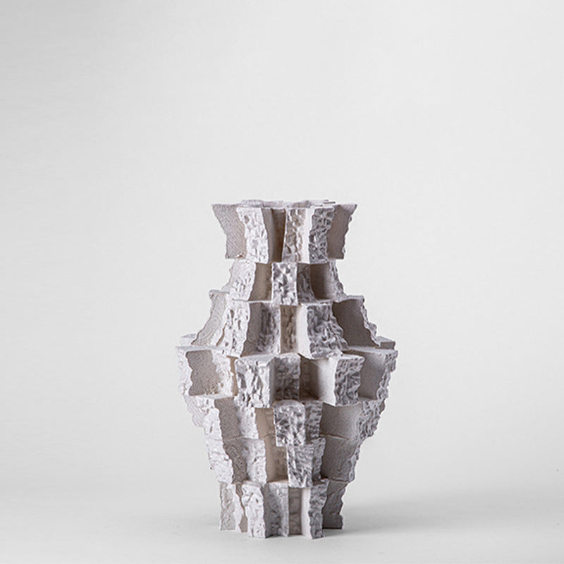 Artistic Textured Ceramic Vase