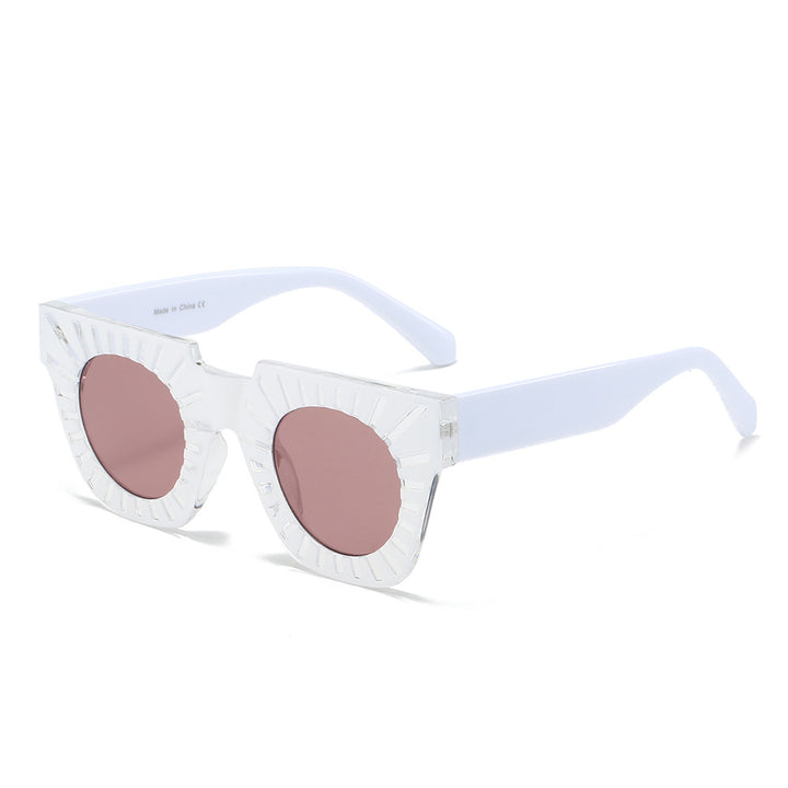 Ladies Fashion Sunglasses with Creative Geometric Frame Kalsten