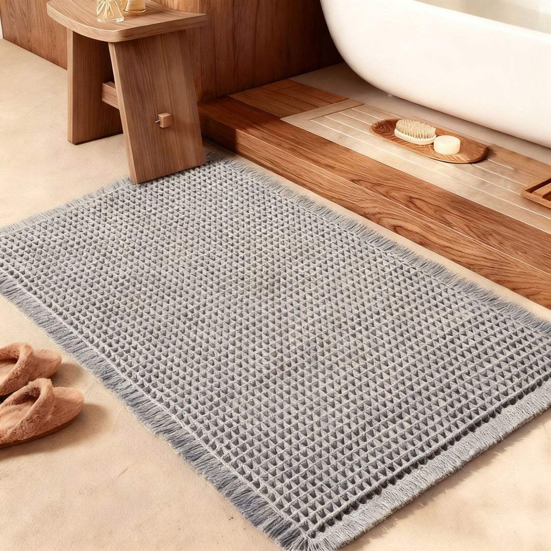 Textured Bath Mat Kalsten