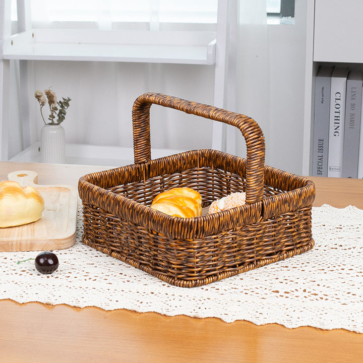 Handcrafted Natural Fiber Storage Basket Kalsten