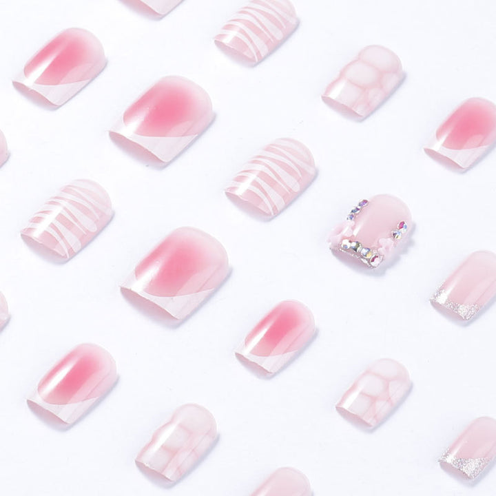 Decorative Artistic Press-On Nail Set