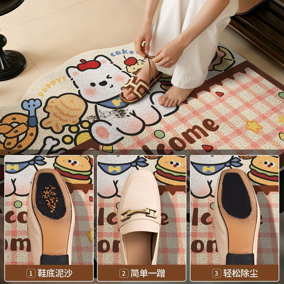 Cute Character Welcome Mat