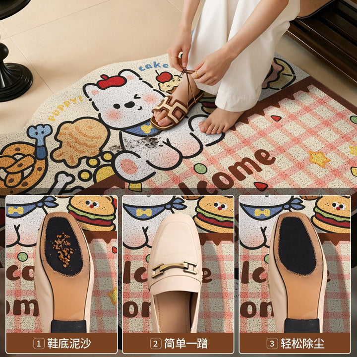 Cute Character Welcome Mat