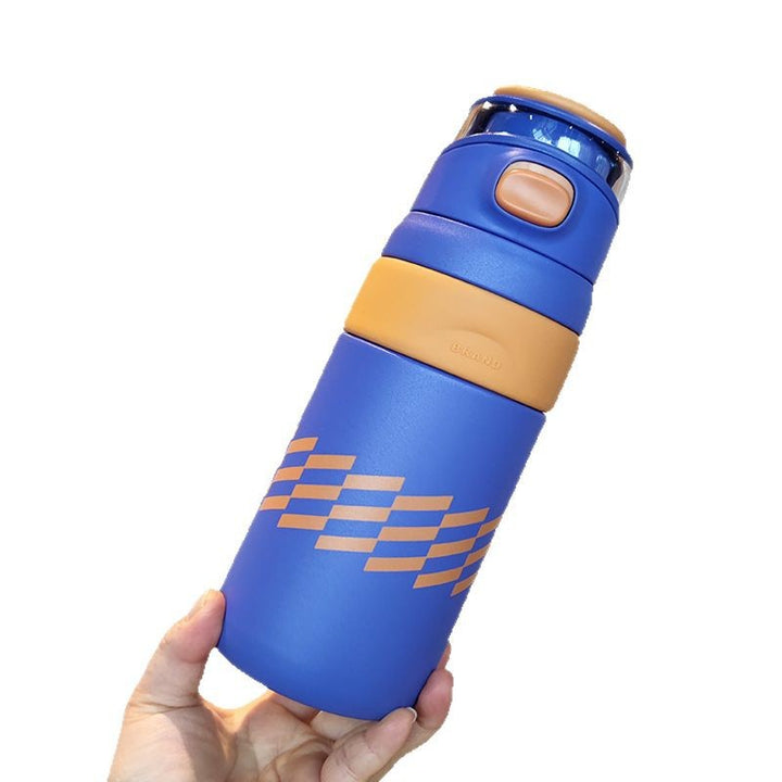 Women's BPA-free water bottle with innovative safety closure Kalsten