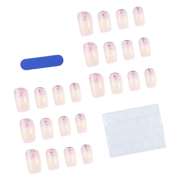 Glitter Ombre Press-On Nails