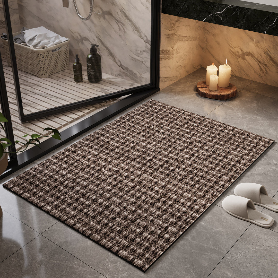 Natural Fiber Bath Mat Kalsten