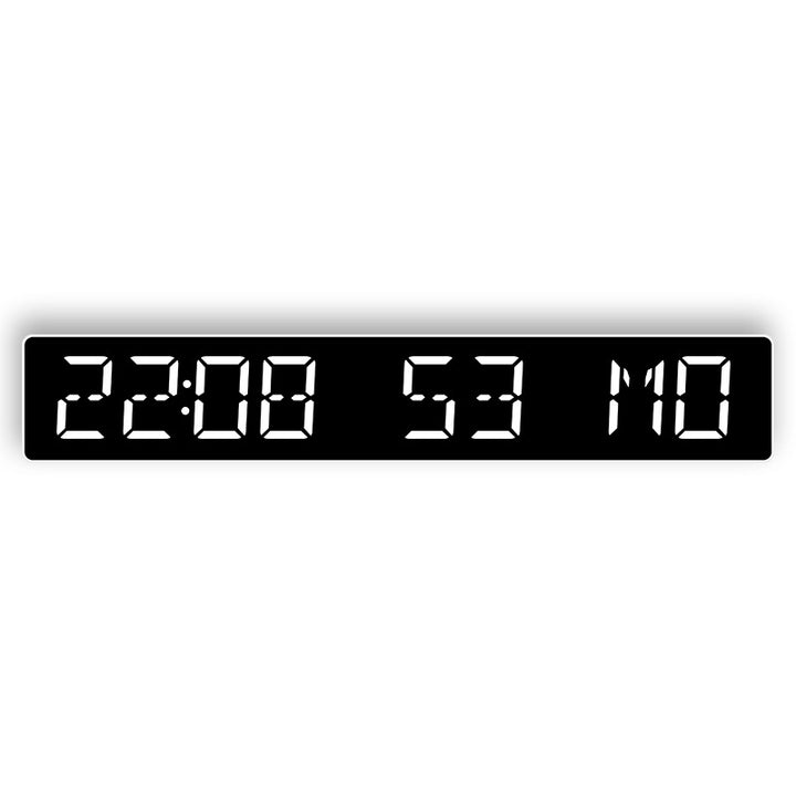Digital wall clock with large LED display Kalsten