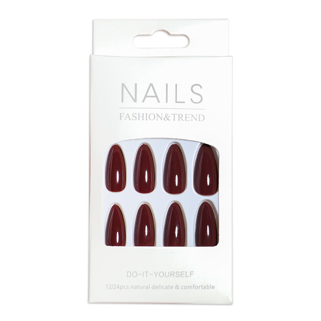 Elegant Almond-Shaped Press-On Nails Set Kalsten