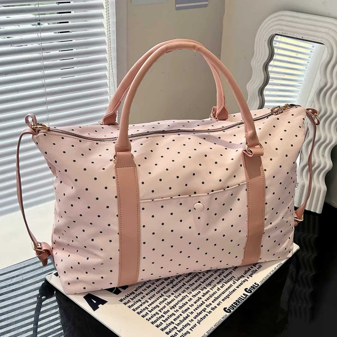 Stylish Dot-Printed Travel