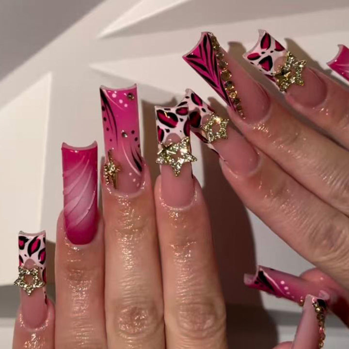 Artistic Themed Press-On Nail Set