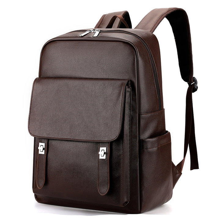 Elegant Leather Laptop Backpack Kalsten