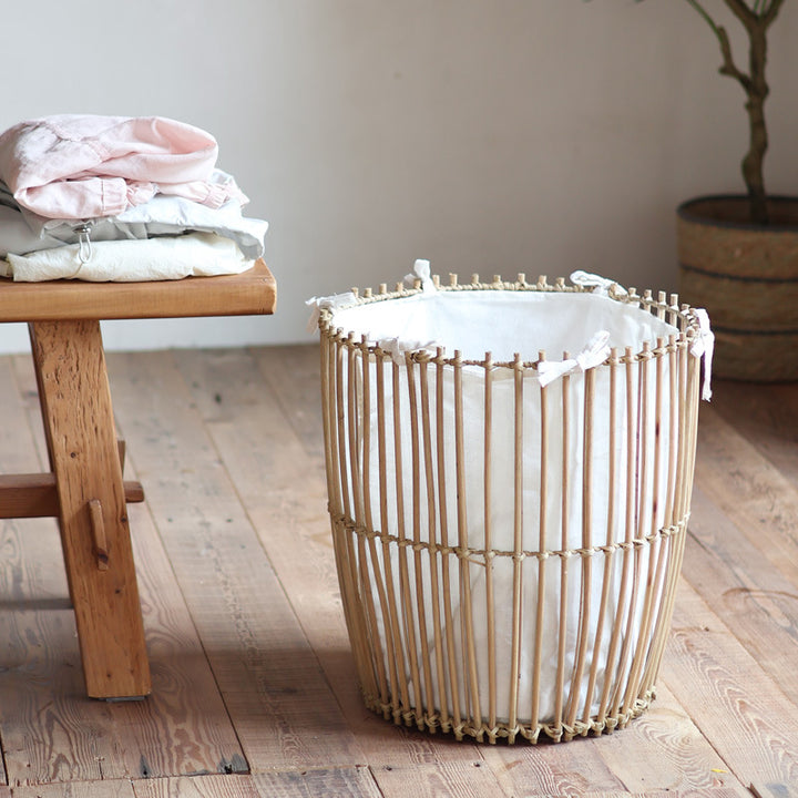 Decorative basket with cotton lining Kalsten