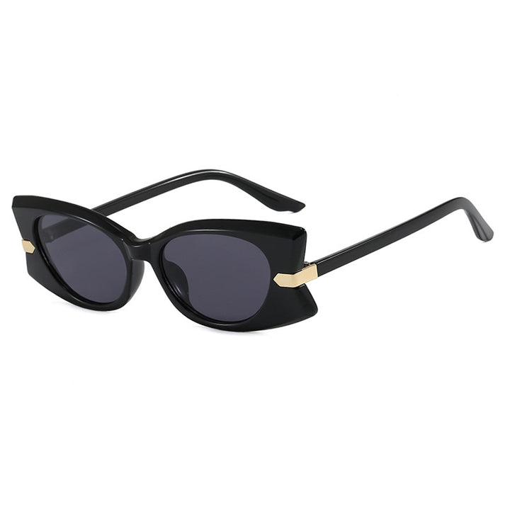 Women's Cat-Eye Sunglasses with stylish metal inserts and UV protection Kalsten