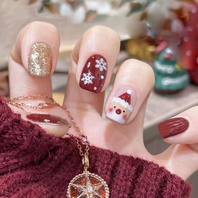 Festive Holiday Nail Art Kalsten
