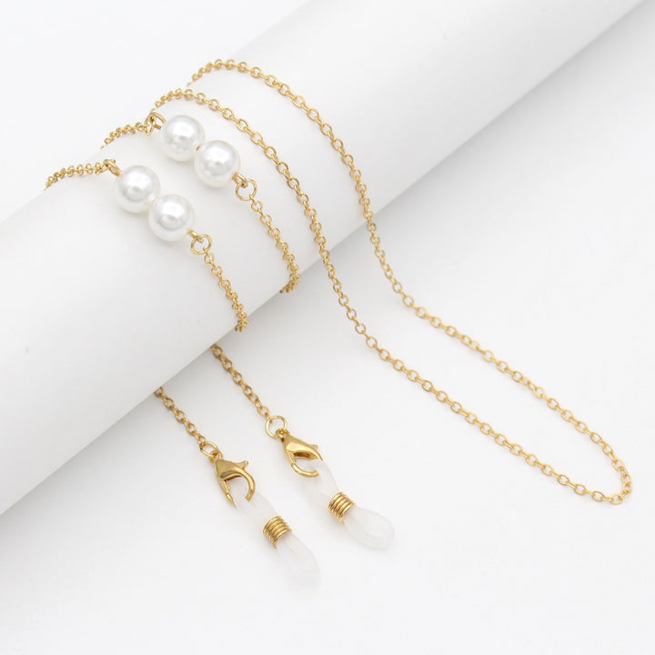 Elegant Crystal-Embellished Eyewear Chain Kalsten 1788159829