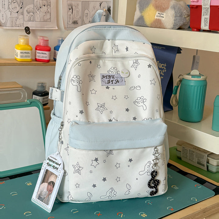 Stylish Graphic Printed Backpack Kalsten