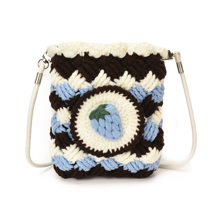 Crafted Crochet Mini Crossbody Bag