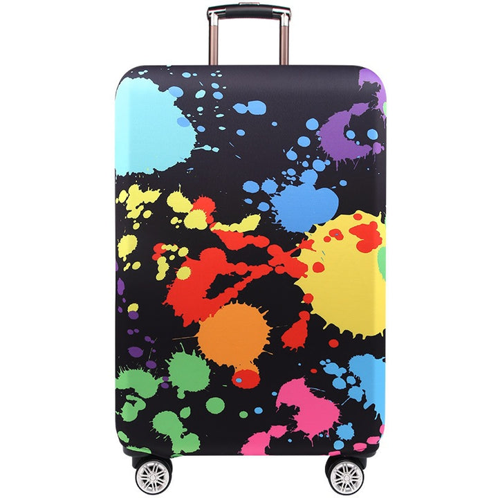 Ladies hard shell suitcase with elegant pattern print Kalsten