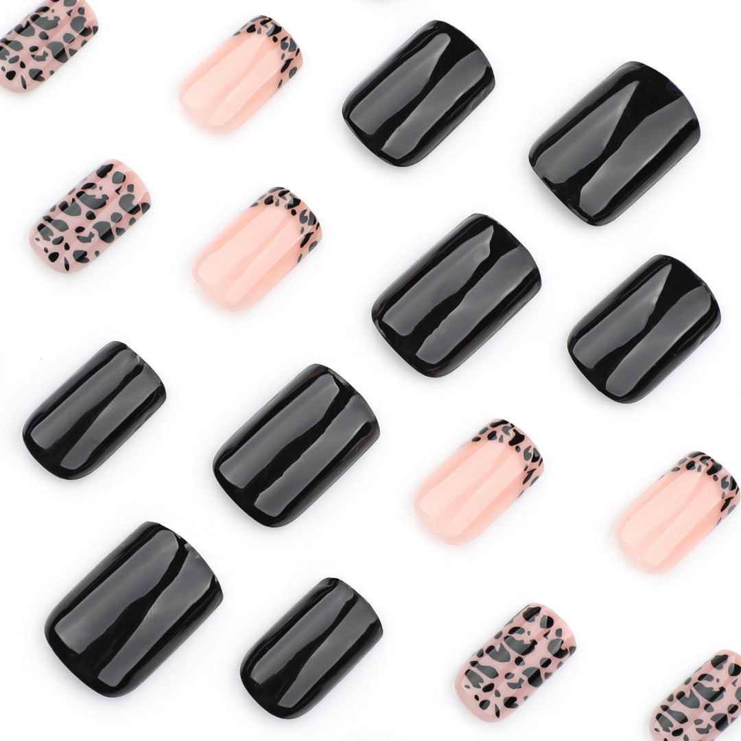 Artful Gel Nails in Leopard Design Kalsten