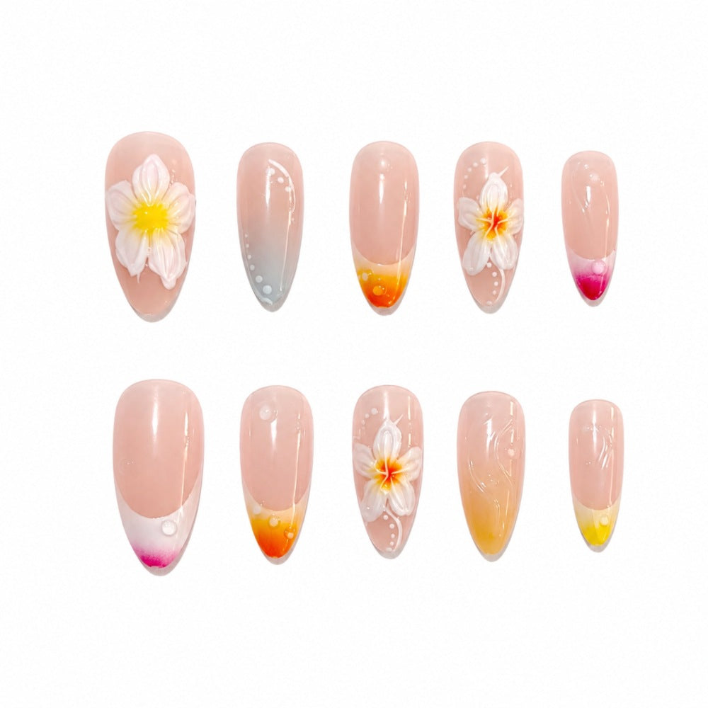 Floral Nail Art Extensions