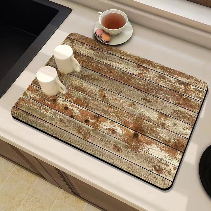 Natural Wood-Themed Desk Mat Kalsten
