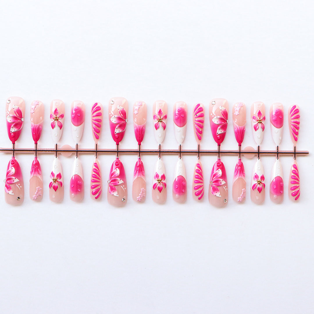 Premium Floral Nail Art Collection