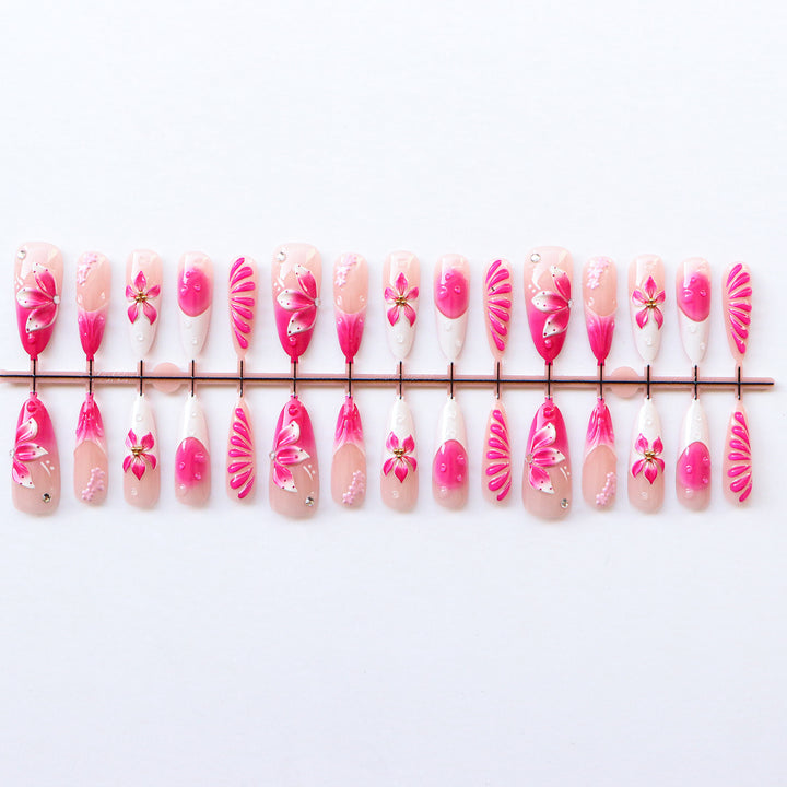 Premium Floral Nail Art Collection