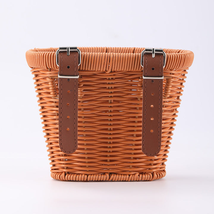 Ladies stylish basket made of woven material Kalsten