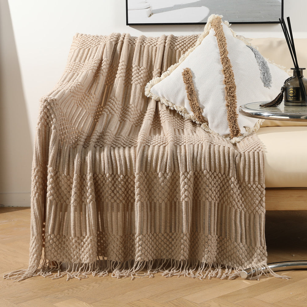Textured Knit Scarf Kalsten