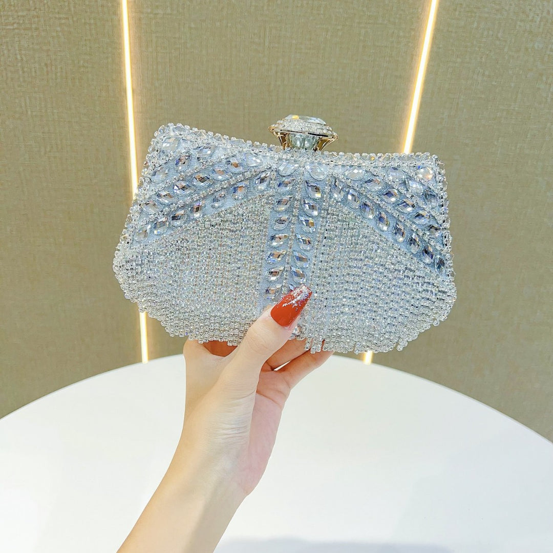 Beaded Crystal Evening Clutch