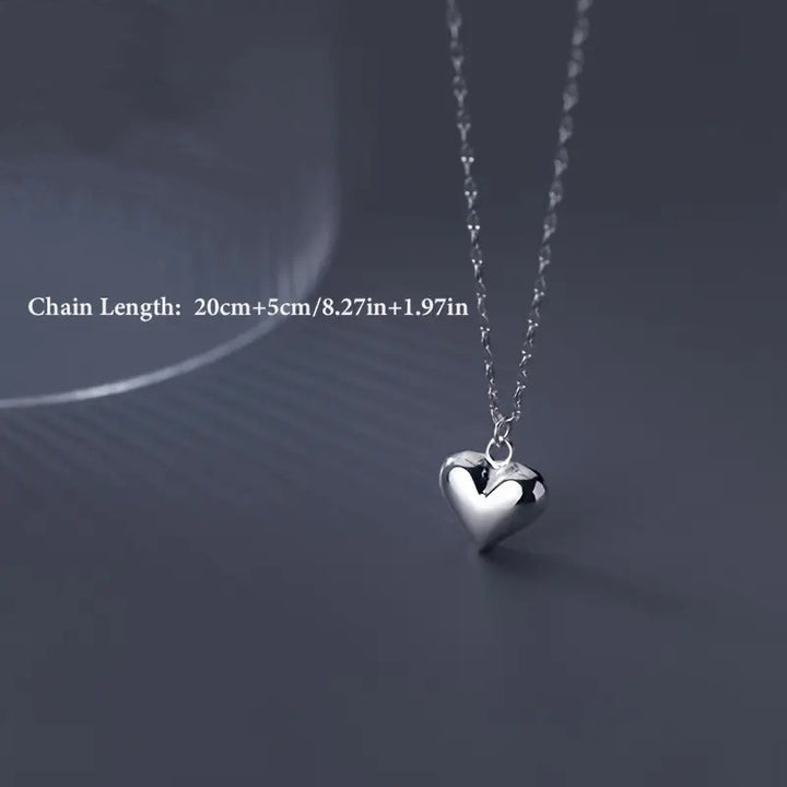 Heart-Shaped Pendant Necklace Kalsten