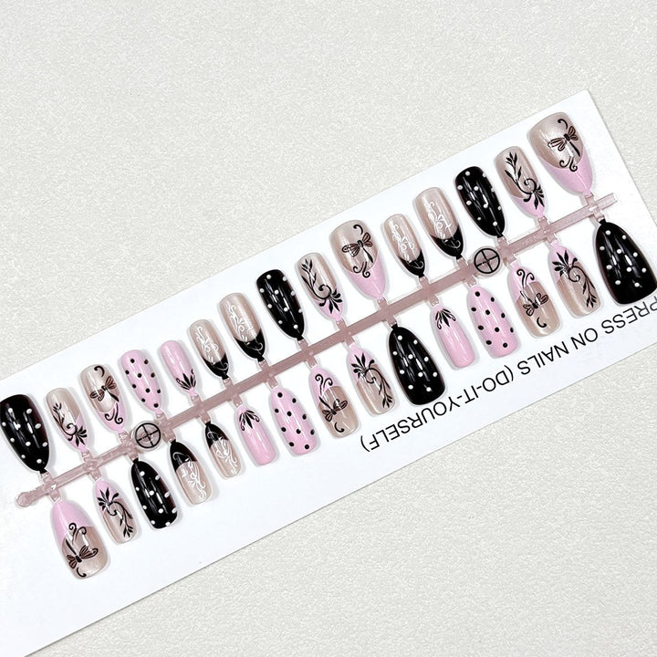 Premium Artistic Press-On Nail Set Kalsten
