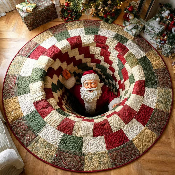 Christmas-Themed Plush Area Rug