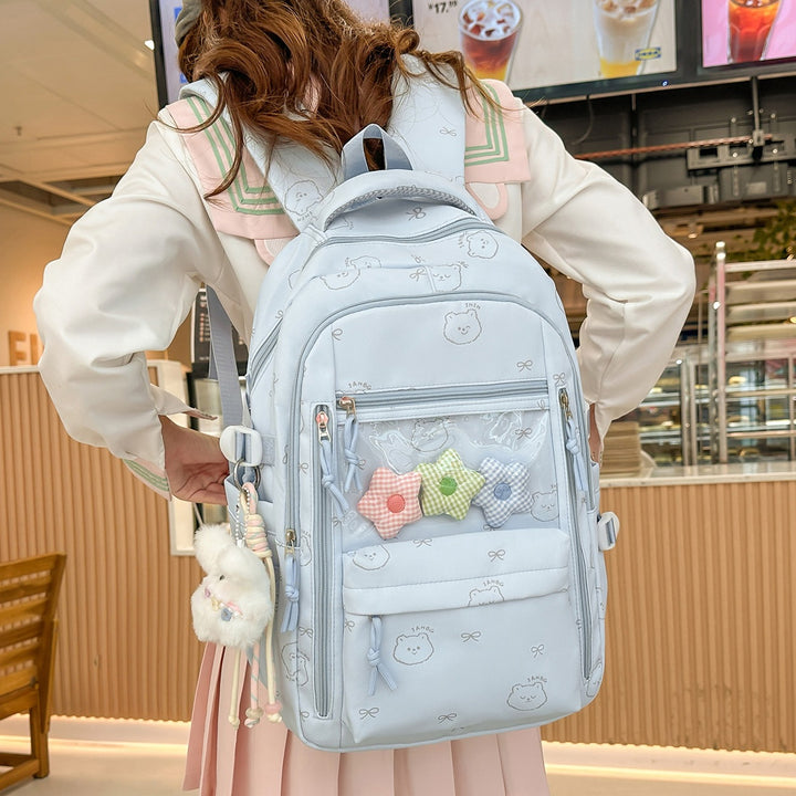 Cute Cartoon-Printed Backpack Kalsten
