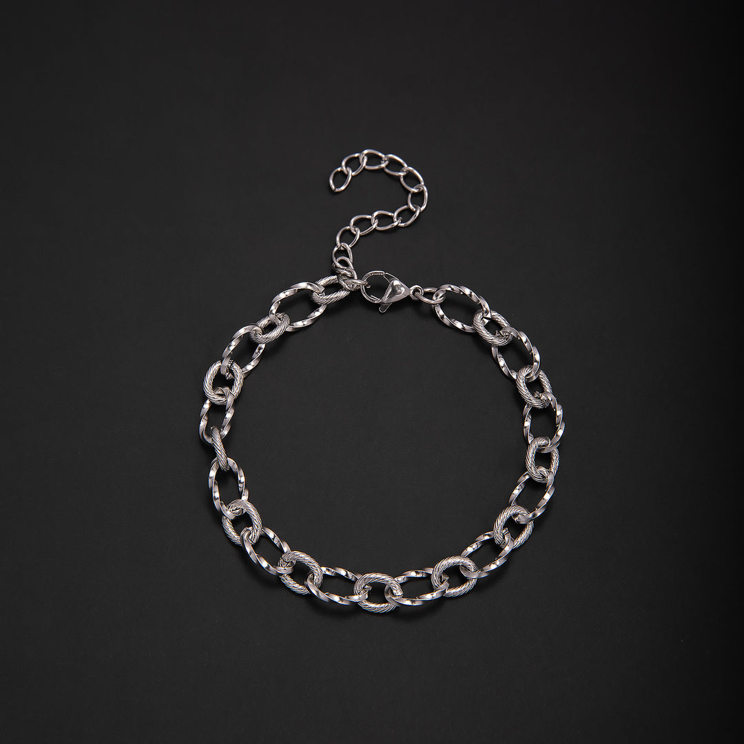Interlaced Metal Link Bracelet Kalsten