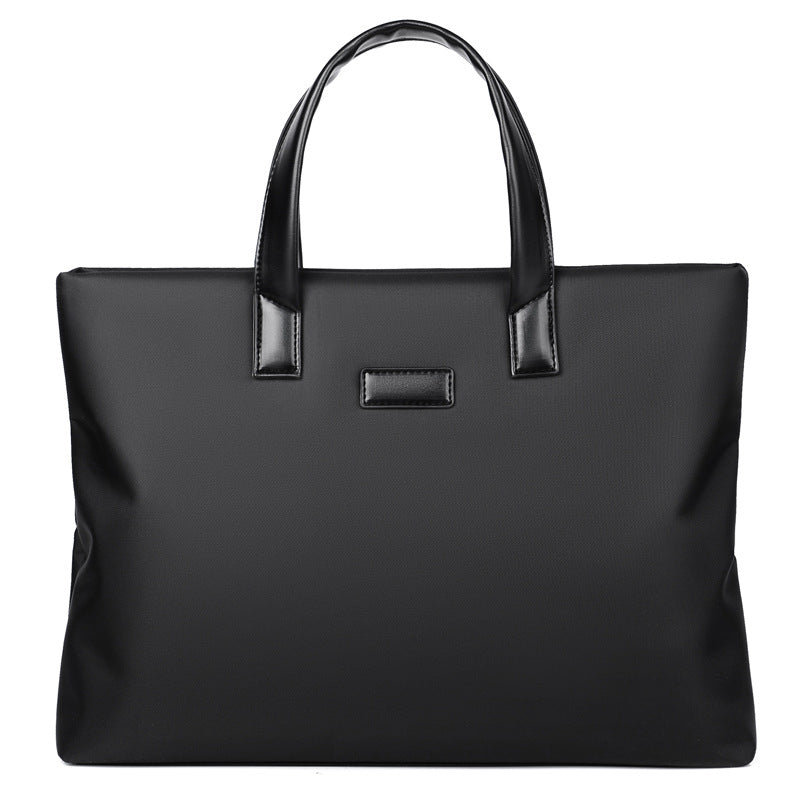 Business bag with sturdy zipper and stylish grip areas Kalsten