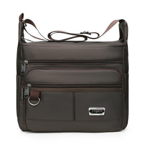 Shoulder bag with multifunctional compartments and adjustable shoulder strap Kalsten