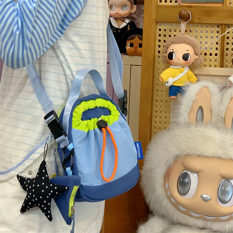 Compact Drawstring Bucket Bag Kalsten