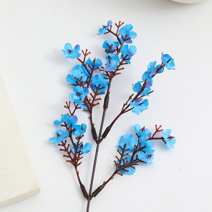 Decorative artificial flower branch