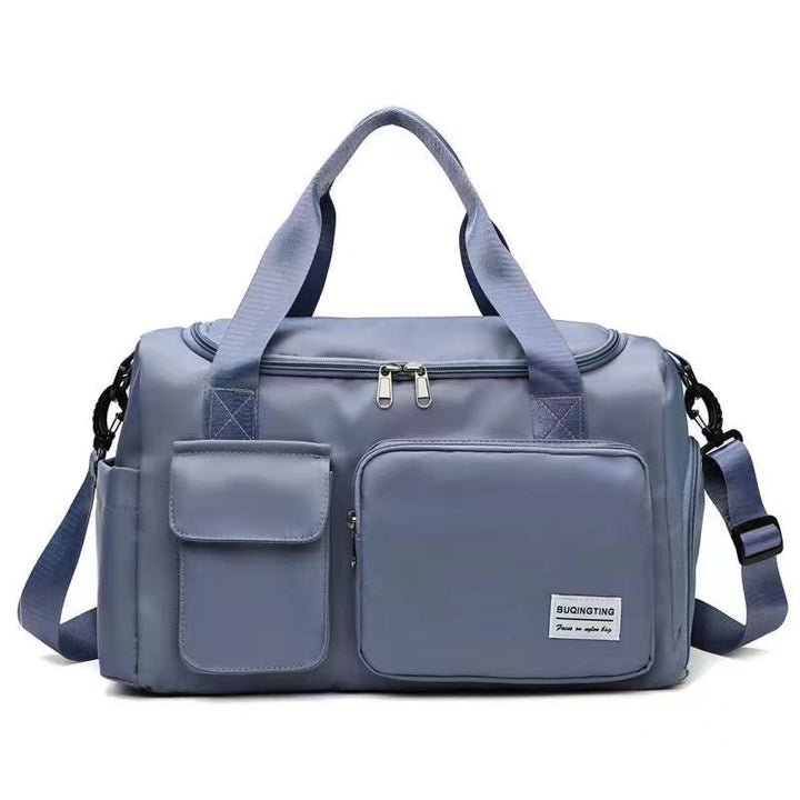 Sporty Travel Bag With Multiple Compartments Kalsten