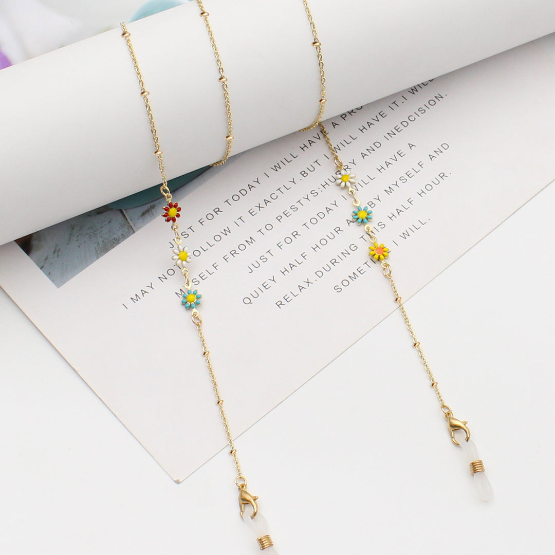 Floral Themed Eyewear Chain Kalsten