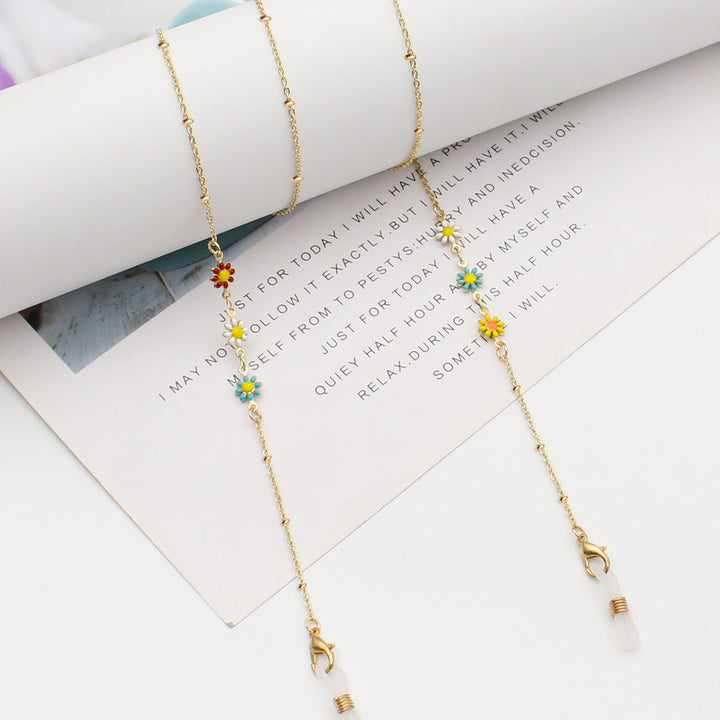 Floral Themed Eyewear Chain Kalsten