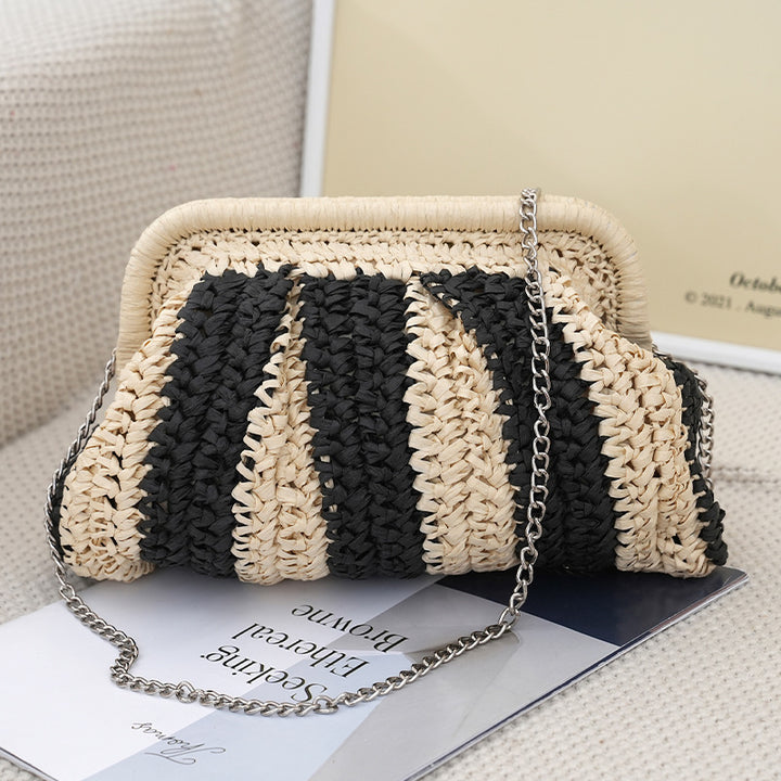 Fashionable handbag with loose folding design Kalsten